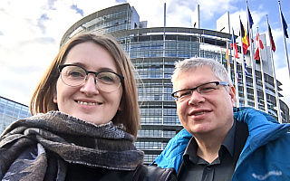 Halo Strasburg! Małgorzata Sadowska i Krzysztof Kaszubski nadają z siedziby Parlamentu Europejskiego